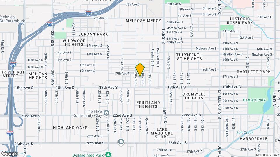 1700 Russell St S Map and Location Details