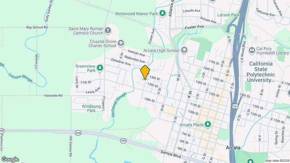 1201 Q St Map and Location Details