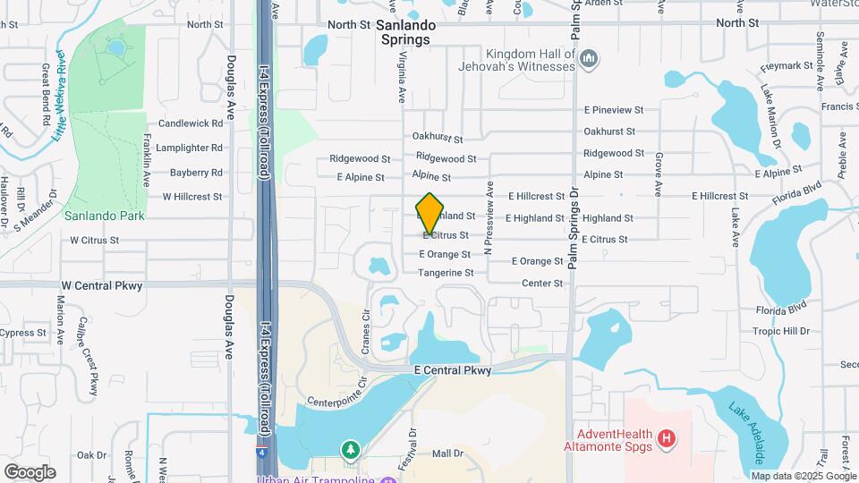 316 E Citrus St Mapa y Detalles de la Ubicación