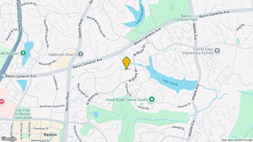 11531 Hickory Cluster Map and Location Details