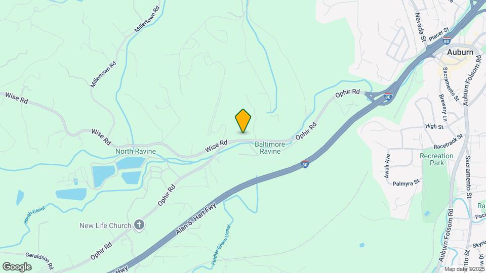 10845 Ophir Rd Map and Location Details