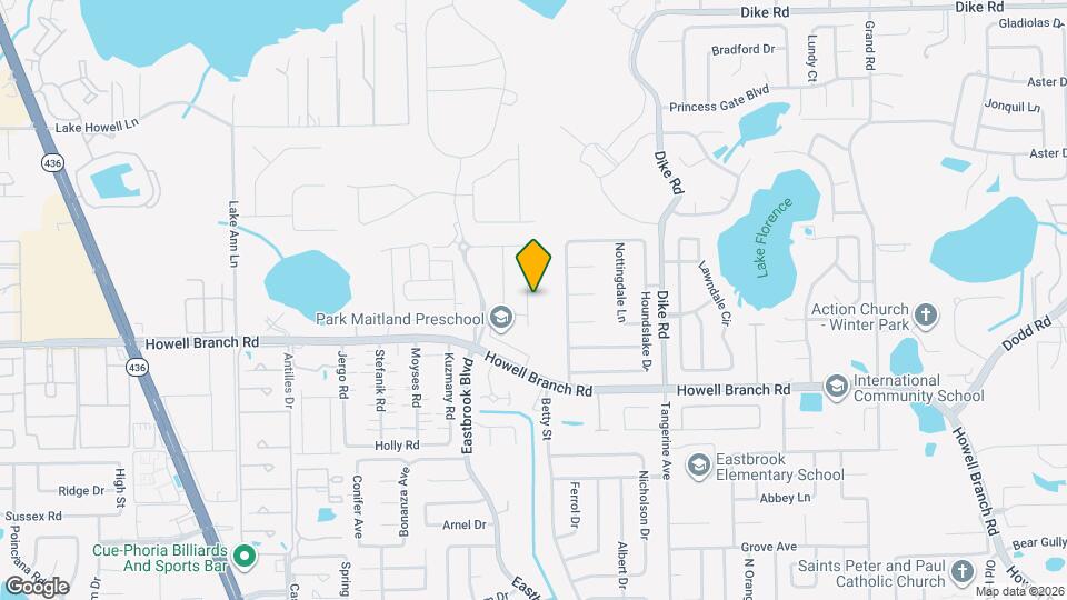 1461 Lone Feather Trail Map and Location Details