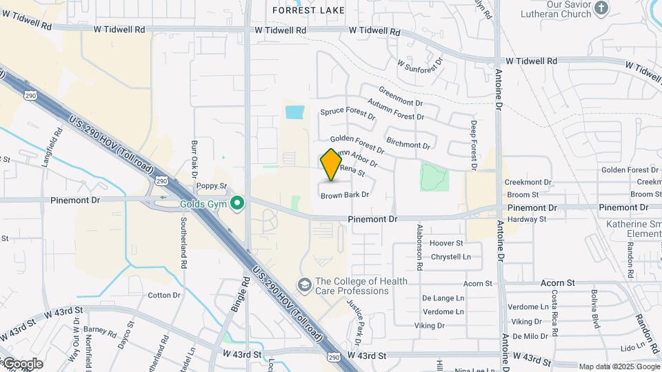 6227 Leaf Arbor Dr Map and Location Details