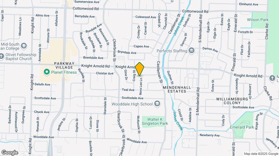 3217 Nora Lee Ln Map and Location Details