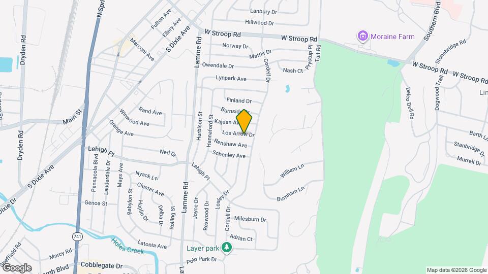 2176 Los Arrow Dr Map and Location Details