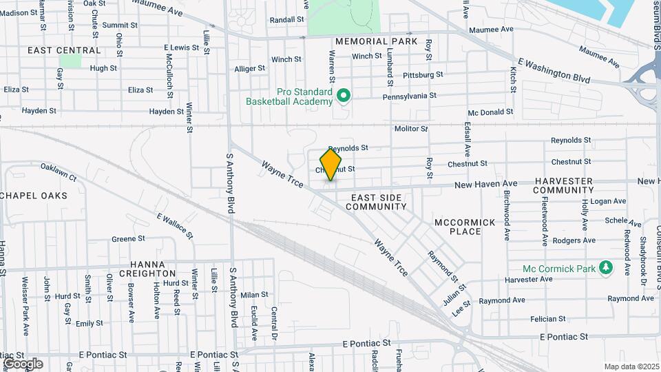 2241 New Haven Ave Map and Location Details