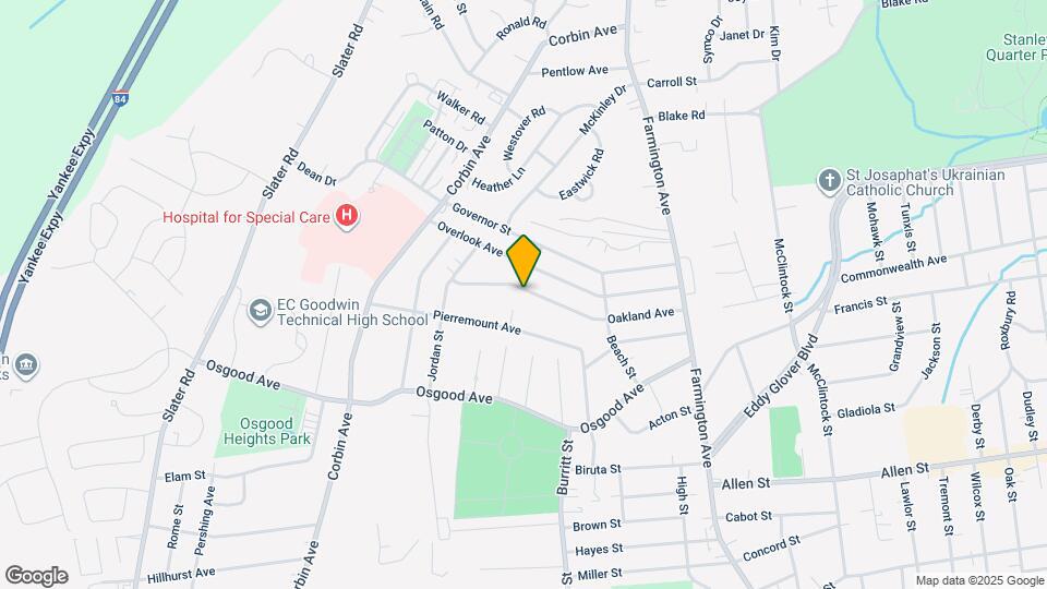 178 Oakland Ave Map and Location Details