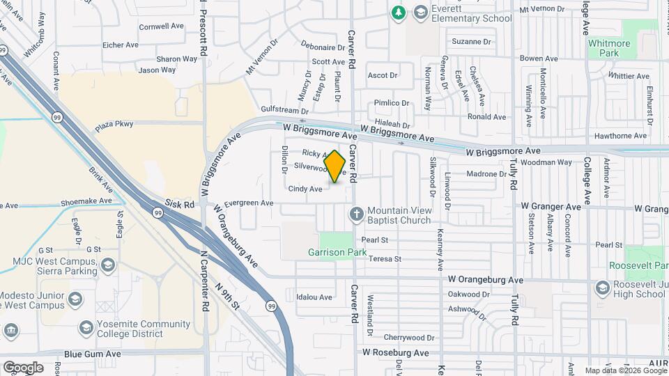 1610 Wayne Dr Map and Location Details