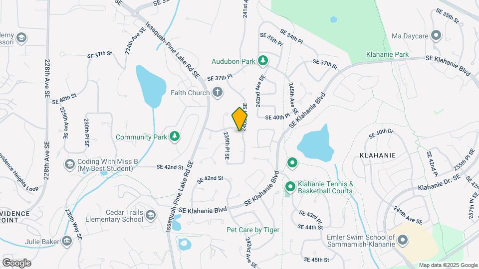 4037 240th Pl SE Map and Location Details