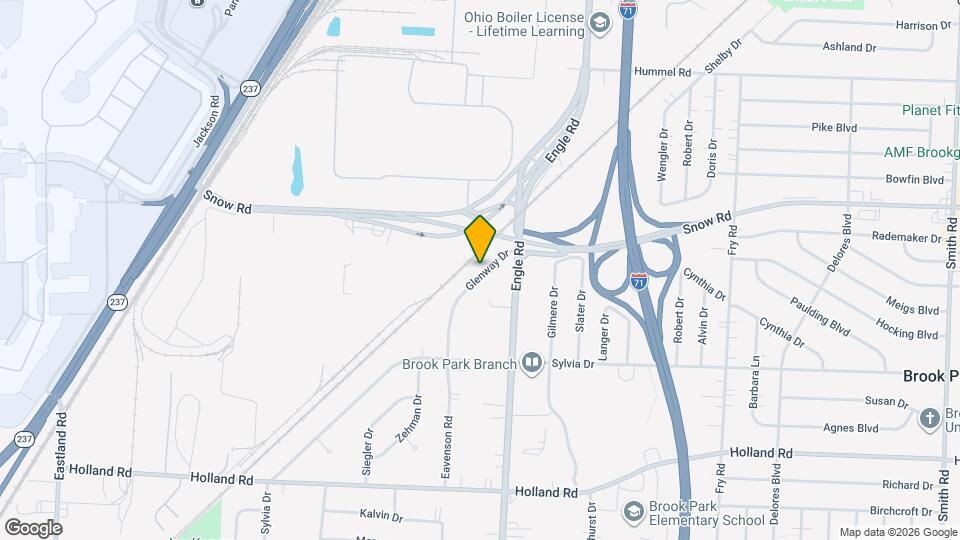 5978 Glenway Dr Map and Location Details