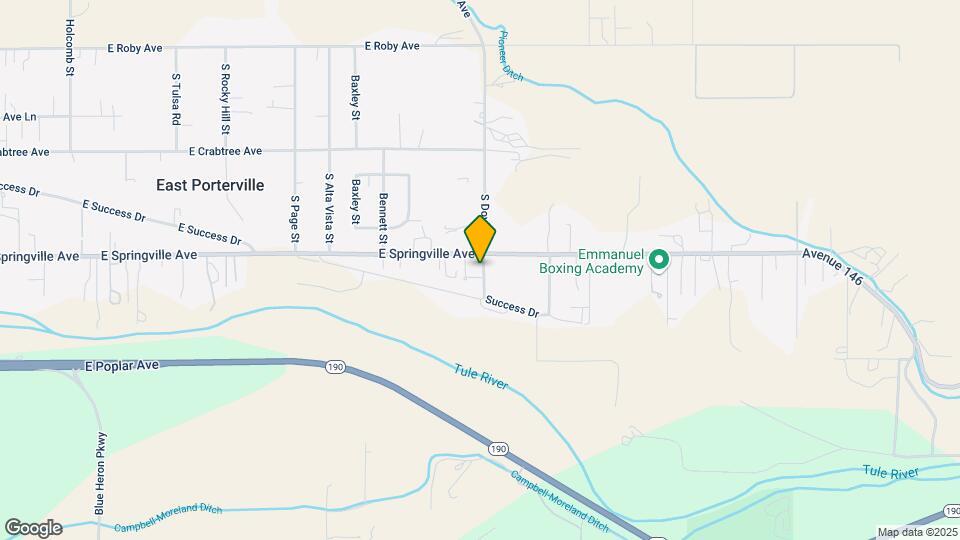 2373 E Springville Ave-Unit -Unit B Map and Location Details