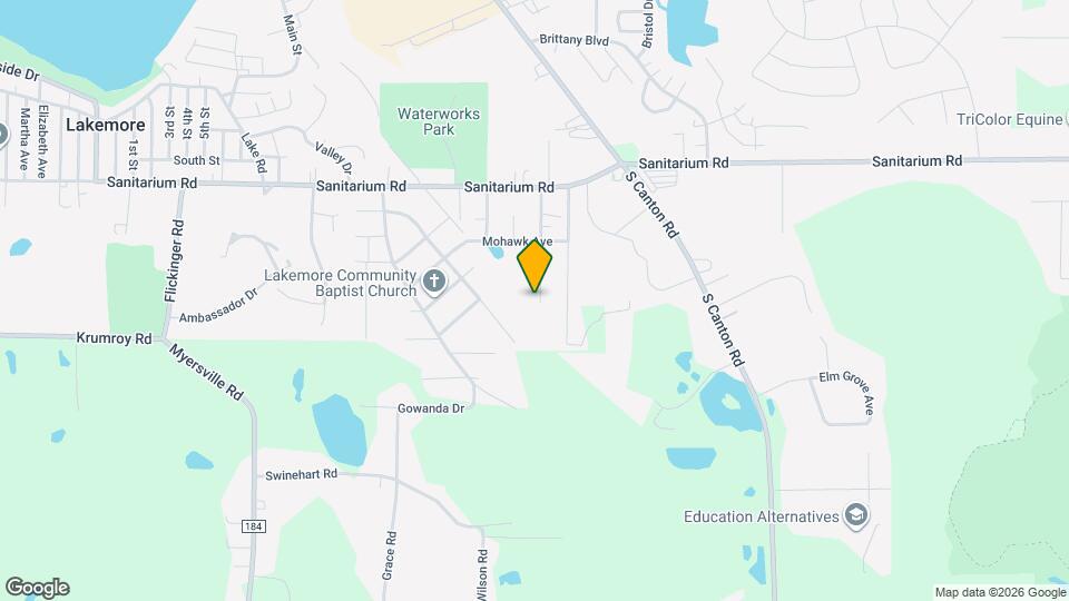 1378 Cayuga Ave Map and Location Details