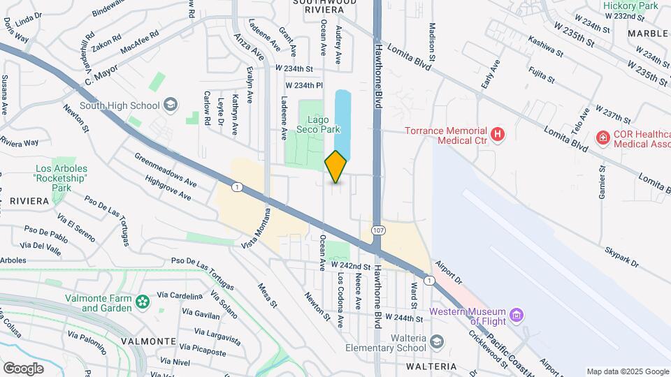 23823 Audrey Ave Mapa y Detalles de la Ubicación