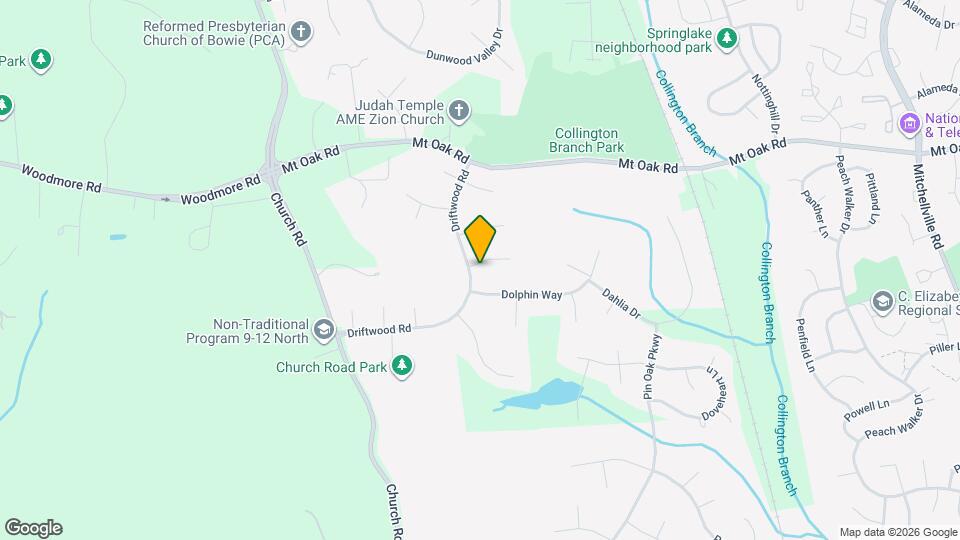 14601 Dawn Ct Map and Location Details