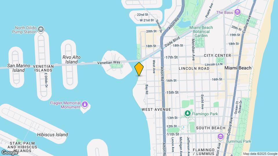 1445 16th St, Unit 602 Map and Location Details