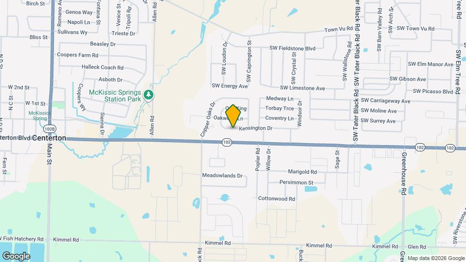 936 Kensington Dr Map and Location Details