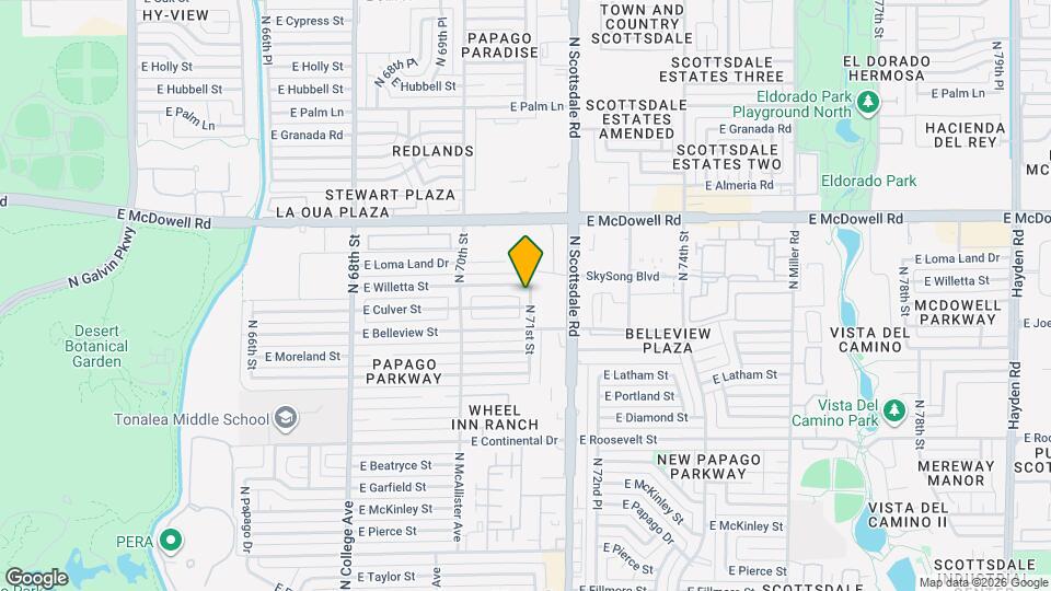 1332 N 71st St Map and Location Details