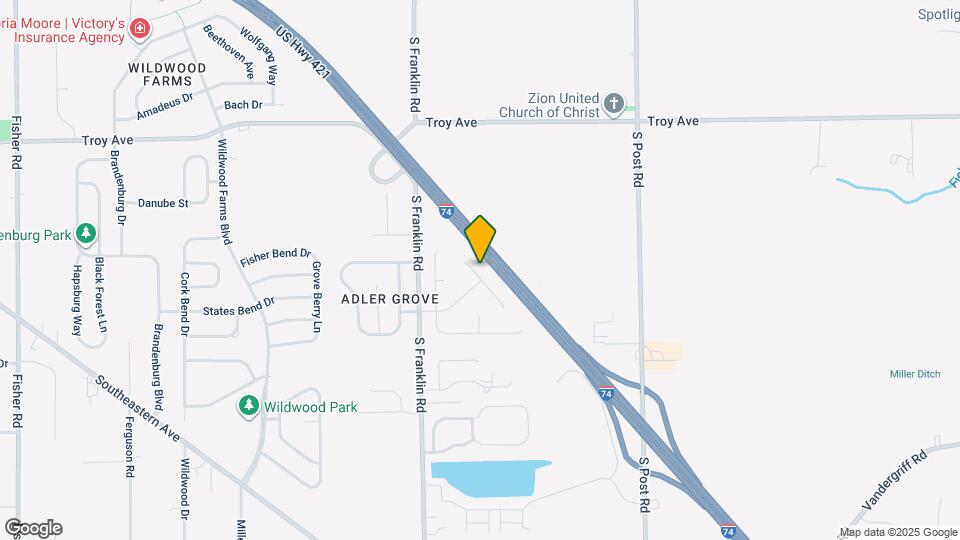 3265 Blue Ash Ln Map and Location Details