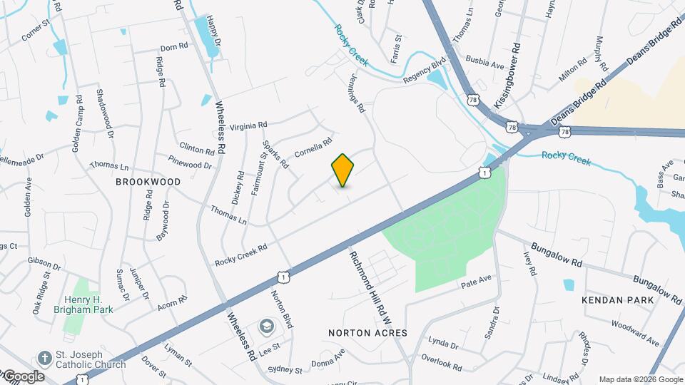 3006 Strickland Ct Map and Location Details