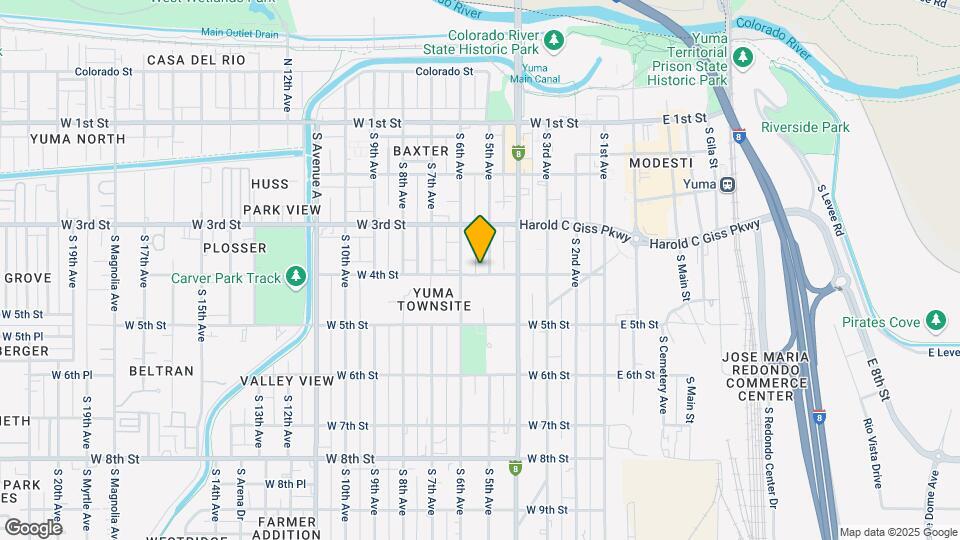 4th Street 8 Unit Complex Map and Location Details