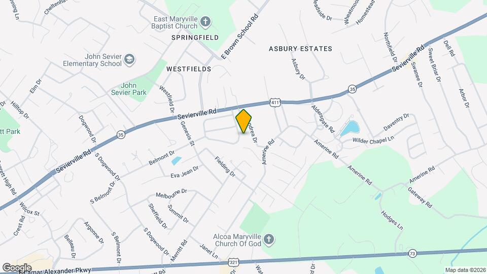 1012 Willow Creek Cir Map and Location Details