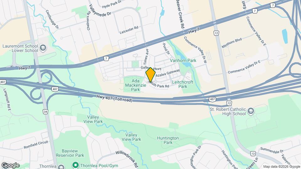 249 South Park Rd Map and Location Details