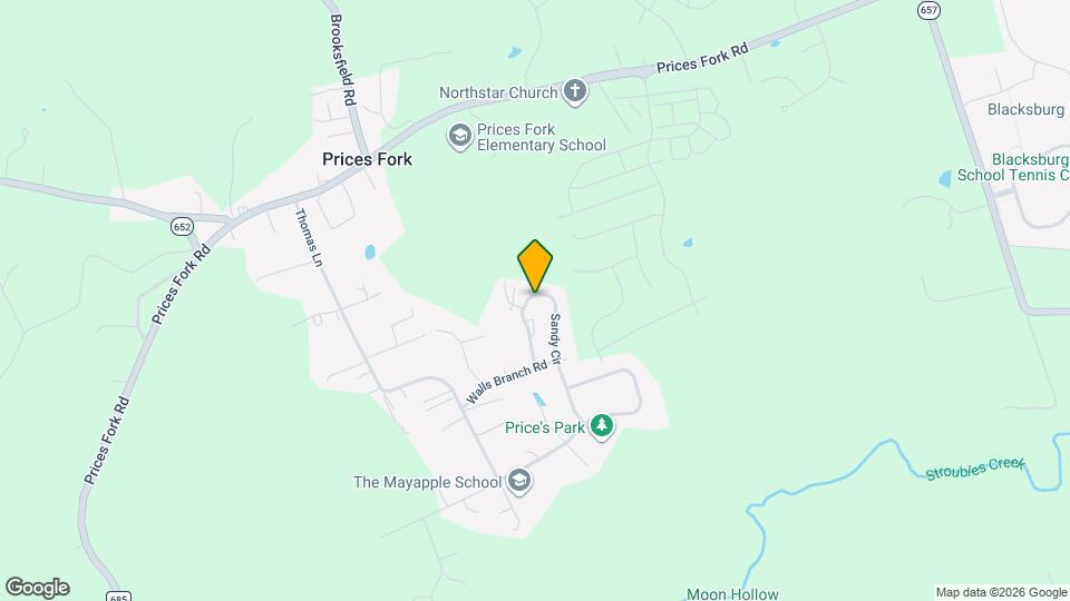 1475 Sandy Cir Map and Location Details