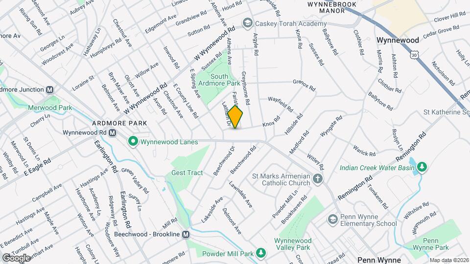 1524 Knox Rd Map and Location Details