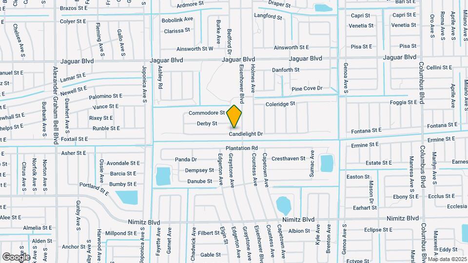 867 Bedford Dr Map and Location Details