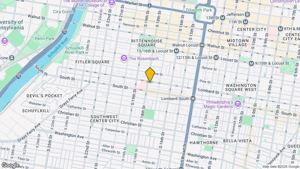 1735 Naudain St Map and Location Details