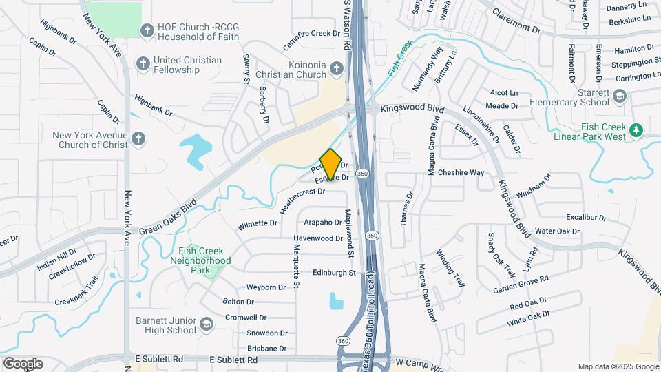 2423 Heathercrest Dr Map and Location Details