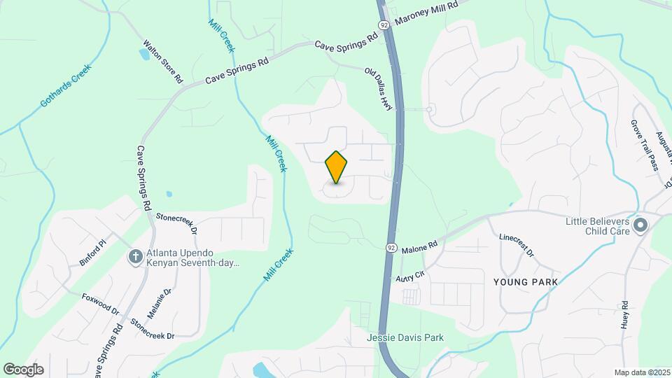 5417 Brickleberry Way Map and Location Details