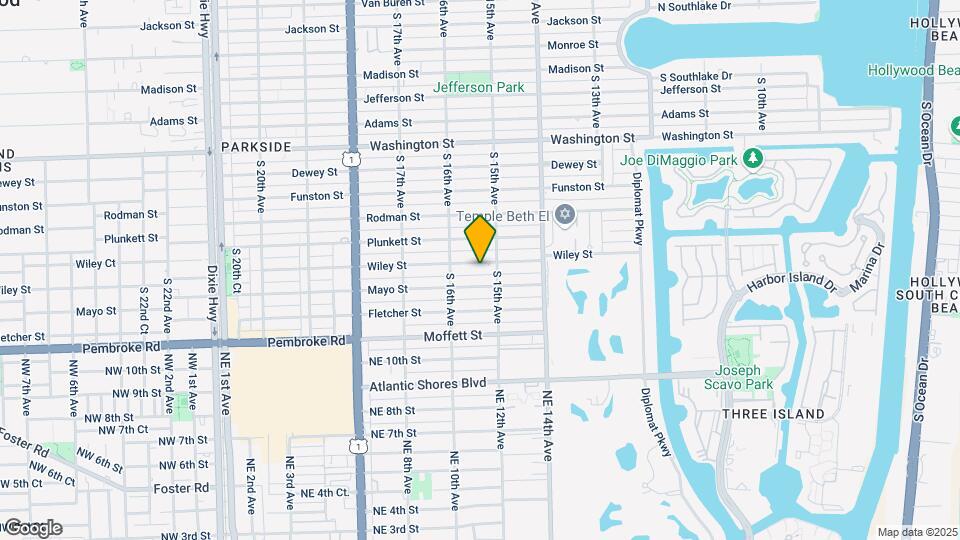 1516 Wiley St Map and Location Details