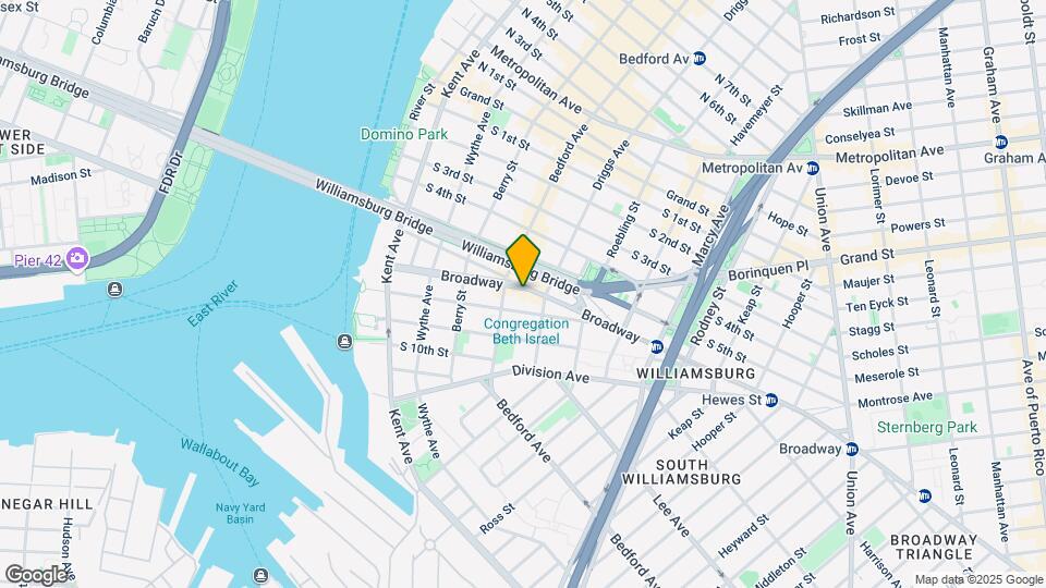 154 Broadway Mapa y Detalles de la Ubicación
