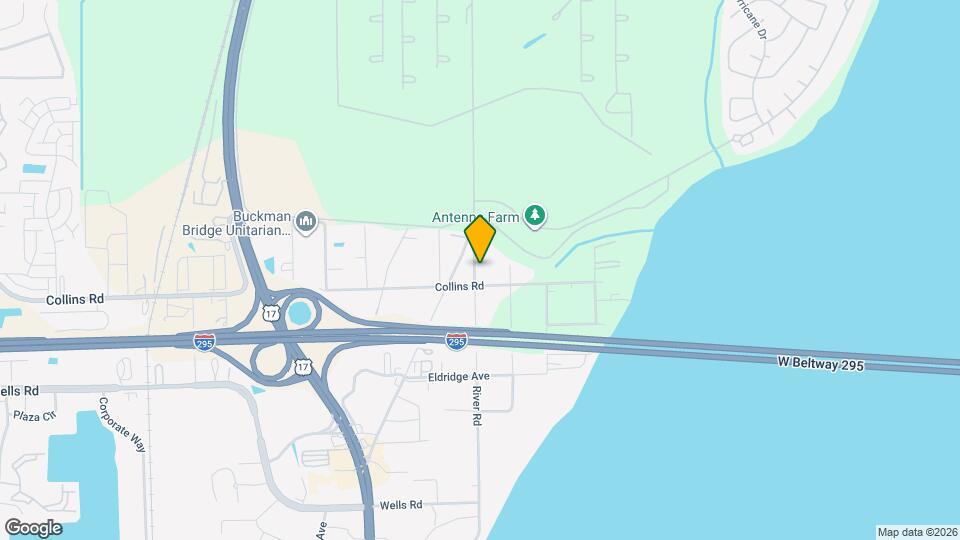 8436 New York Ave Map and Location Details