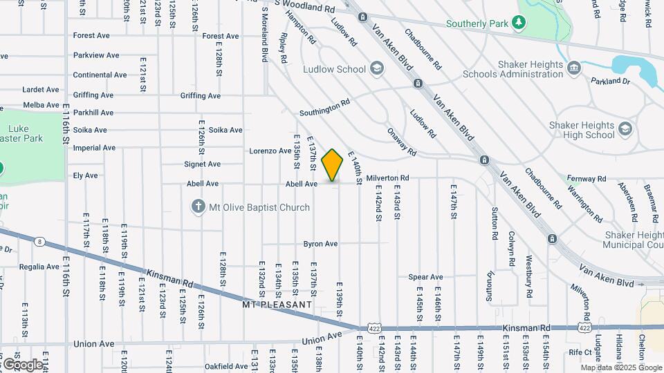 13820 Abell Ave Mapa y Detalles de la Ubicación