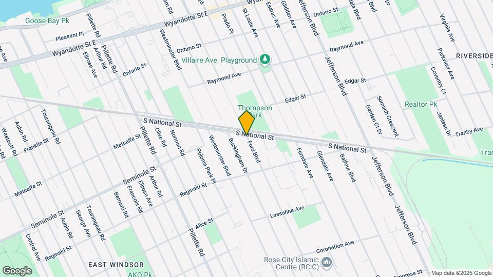 849-REAR Ford Blvd Map and Location Details