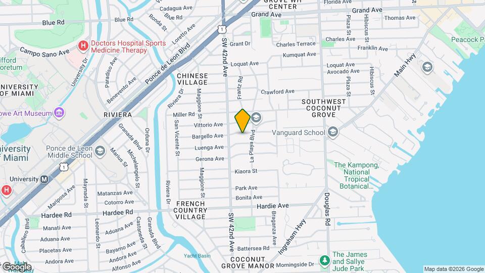 4134 Ventura Ave Map and Location Details