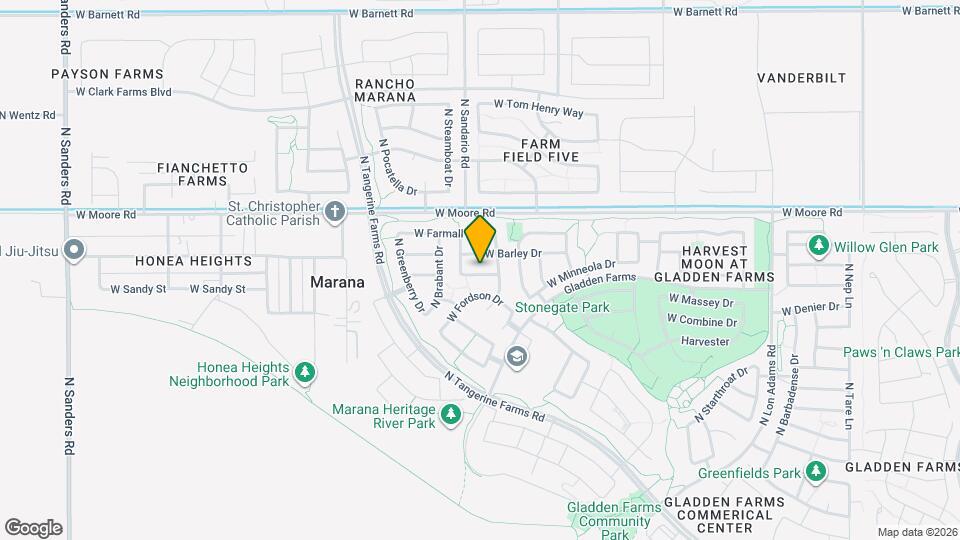 11770 W Hackney Dr Mapa y Detalles de la Ubicación