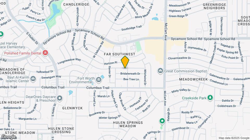 3805 Longmeadow Way Map and Location Details