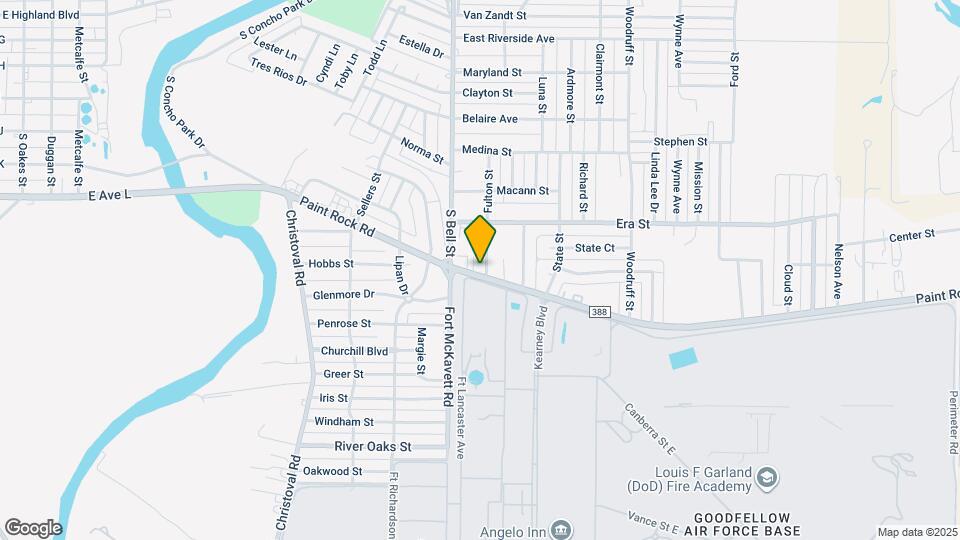 1535 Fulton St Map and Location Details