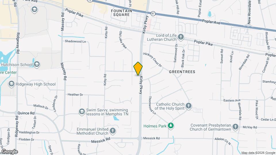 2151 Kirby Pkwy Map and Location Details