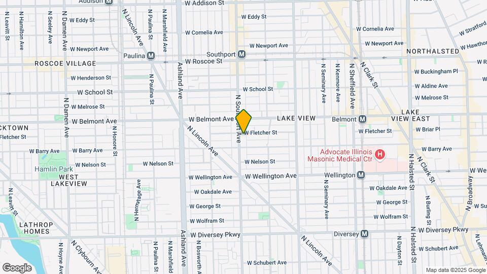 3121 N Southport Ave Mapa y Detalles de la Ubicación