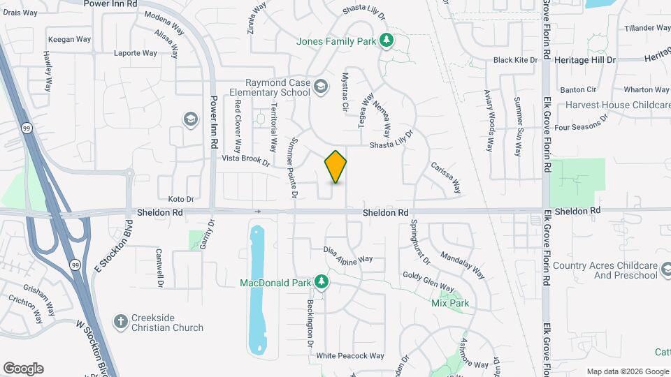 8767 Mesa Brook Way Map and Location Details