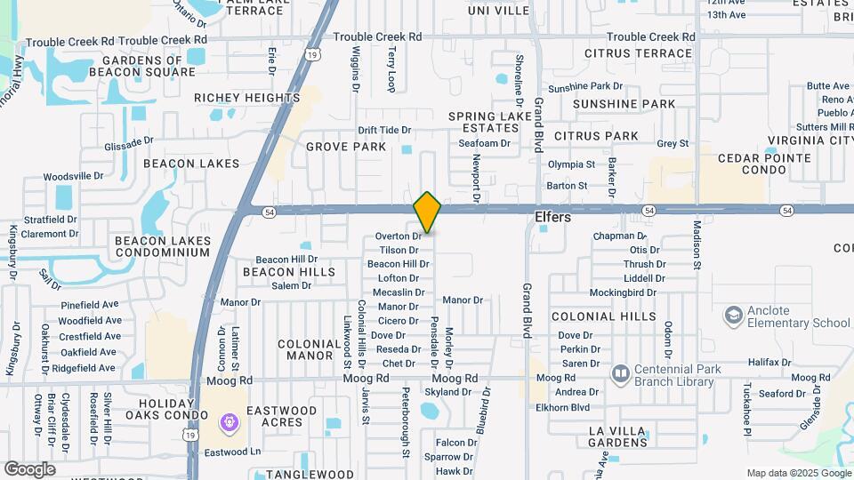 5202 Overton Dr Map and Location Details