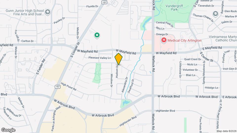 3503 Hudson Dr Map and Location Details