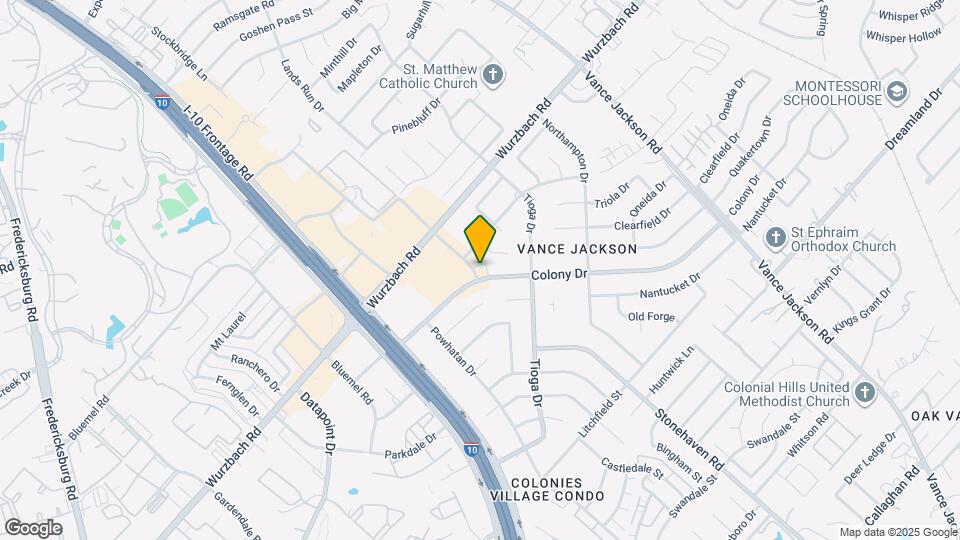 10104 Ironside Dr Map and Location Details