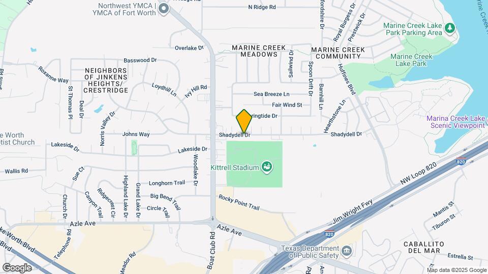 5915 Shadydell Dr Map and Location Details