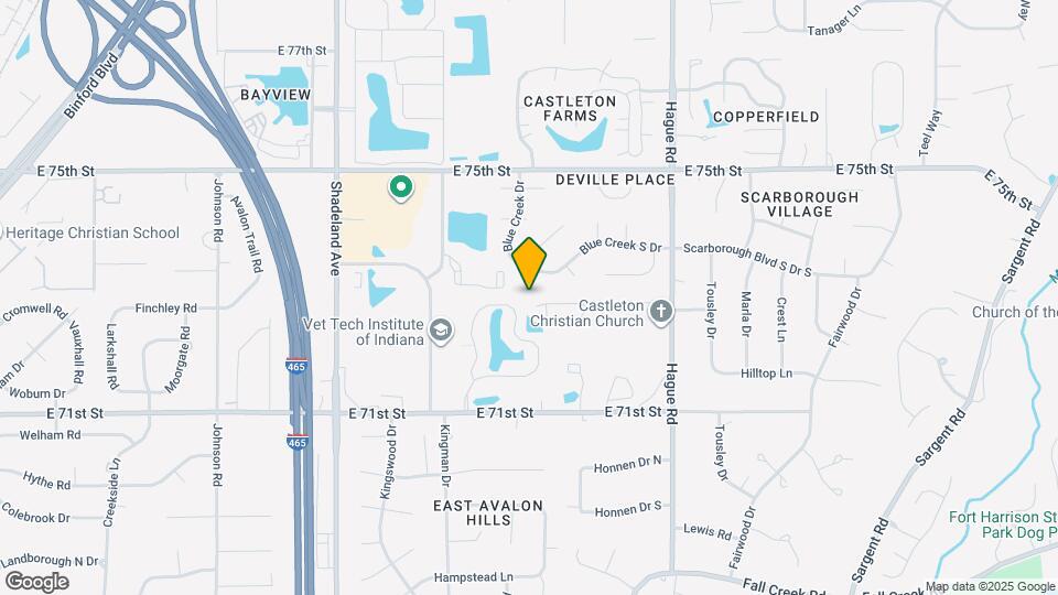 7338 Sedgewick Wy Map and Location Details