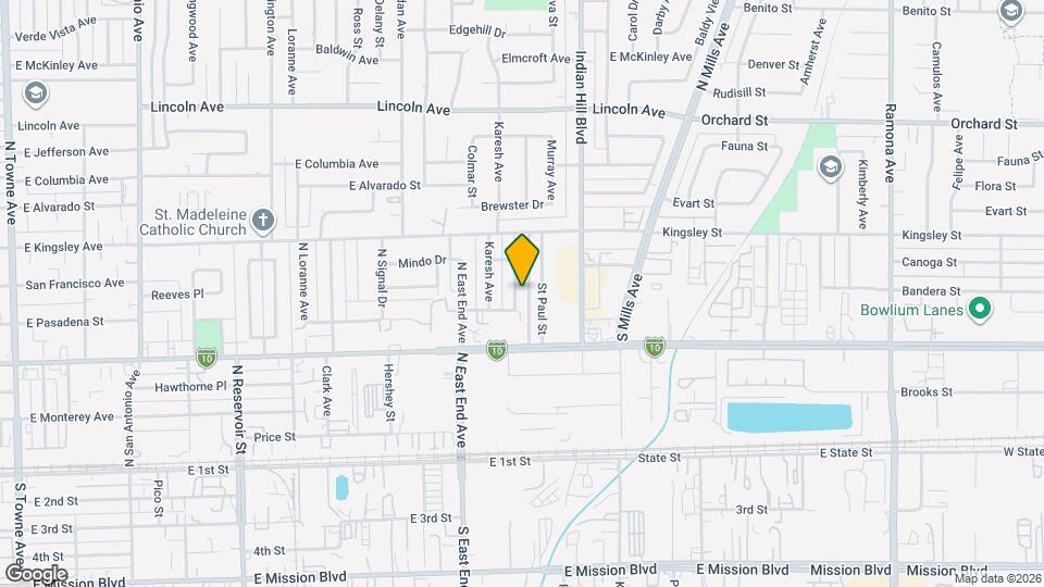 632 Abbey Ln, Unit 3 Map and Location Details